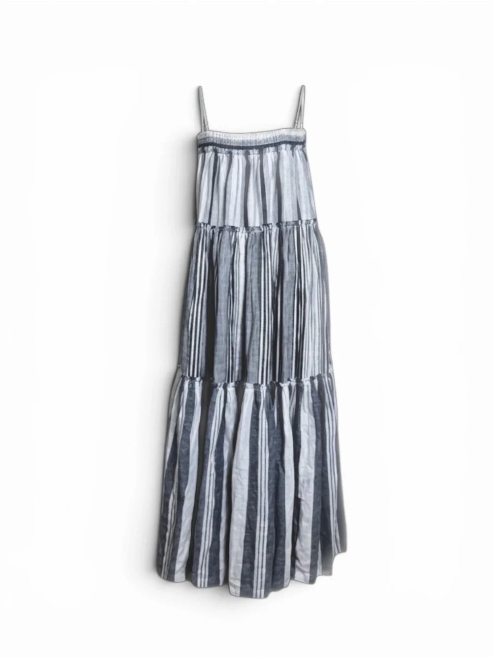 NWT J. Crew Chambray cover-up dress in stripe blue size